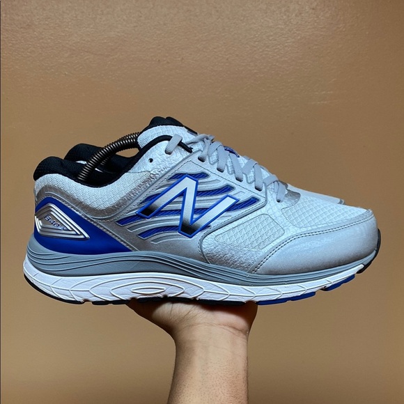 New Balance 1340 V3 Gray Blue White Black Walking Sneakers Size 9 6E - Picture 1 of 16